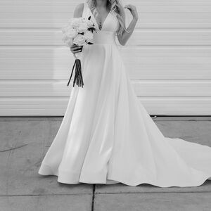 Anthropology Wedding dress Size 2